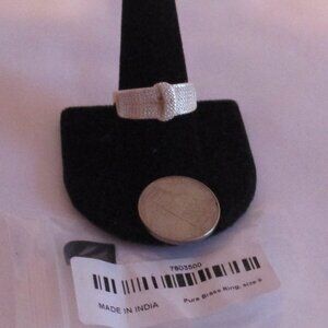 Diamond Accent Ring in 18K YG Plated Brass